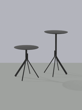 MAIN 1126 - Round steel table by Et al. - view 3